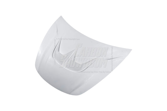 Tesla Model 3 Performance Long Range Standard Base 2017 2018 2019 2020 2021 2022 2023 with Aftermarket Parts - "Hacker" V2 Hood Bonnet Carbon Fiber / FRP from Robot Craftsman