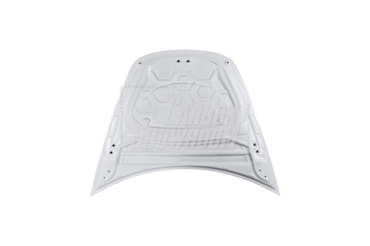 Tesla Model 3 Performance Long Range Standard Base 2017 2018 2019 2020 2021 2022 2023 with Aftermarket Parts - "Hacker" V2 Hood Bonnet Carbon Fiber / FRP from Robot Craftsman