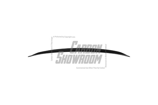 Tesla Model 3 Performance Long Range Standard Base 2017 2018 2019 2020 2021 2022 2023 with Aftermarket Parts - Crypton Rear Spoiler Wing Carbon Fiber / FRP from Robot Craftsman