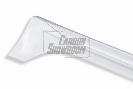 Tesla Model 3 Performance Long Range Standard Base 2017 2018 2019 2020 2021 2022 2023 with Aftermarket Parts - "Hacker" Narrow Body Side Skirts Carbon Fiber / FRP from Robot Craftsman