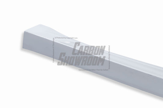 Tesla Model 3 Performance Long Range Standard Base 2017 2018 2019 2020 2021 2022 2023 with Aftermarket Parts - "Hacker" Narrow Body Side Skirts Carbon Fiber / FRP from Robot Craftsman