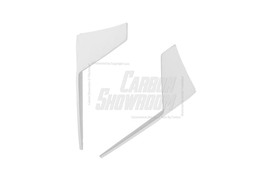 Tesla Model 3 Highland / Performance 2024-ON with Aftermarket Parts - "HACKER" Rear Quarter Side Canards Carbon Fiber / FRP from Robot Craftsman