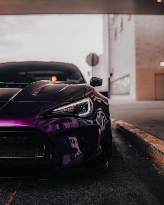 Toyota GT86 86 TRD GT SE Base ZN6 2017 2018 2019 2020 & Scion FR-S FRS ZN6 2013 2014 2015 2016 & BRZ TS Limited Premium ZN6 2013 2014 2015 2016 2017 2018 2019 2020 (compatible with ROBOT widebody kit) with Aftermarket Parts - Front Bumper & Lip Carbon Fiber / FRP from Robot Craftsman
