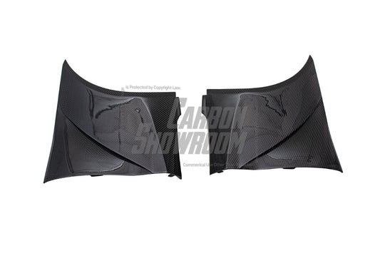 Toyota Supra MK5 A90 A91 3.0 2.0 2020 2021 2022 2023 2024 with Aftermarket Parts - Hyperion Widebody Fender Flares Wheel Arches & Side Skirts Package Carbon Fiber / FRP from Robot Craftsman