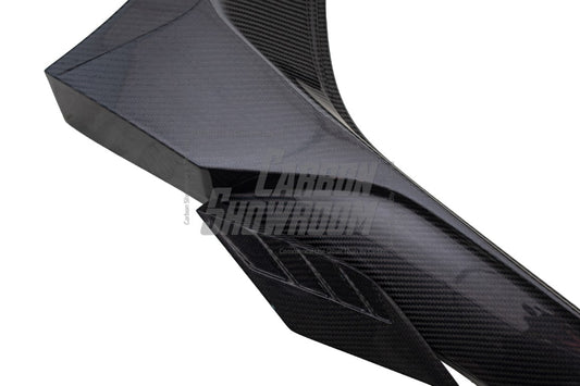 Toyota Supra MK5 A90 A91 3.0 2.0 2020 2021 2022 2023 2024 with Aftermarket Parts - Hyperion Widebody Fender Flares Wheel Arches & Side Skirts Package Carbon Fiber / FRP from Robot Craftsman