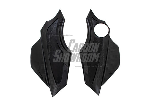 Toyota Supra MK5 A90 A91 3.0 2.0 2020 2021 2022 2023 2024 with Aftermarket Parts - Hyperion Widebody Fender Flares Wheel Arches & Side Skirts Package Carbon Fiber / FRP from Robot Craftsman