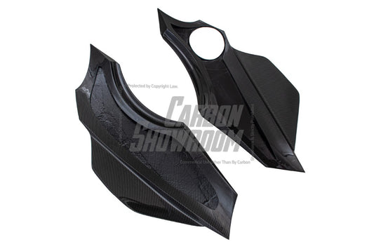 Toyota Supra MK5 A90 A91 3.0 2.0 2020 2021 2022 2023 2024 with Aftermarket Parts - Hyperion Widebody Fender Flares Wheel Arches & Side Skirts Package Carbon Fiber / FRP from Robot Craftsman