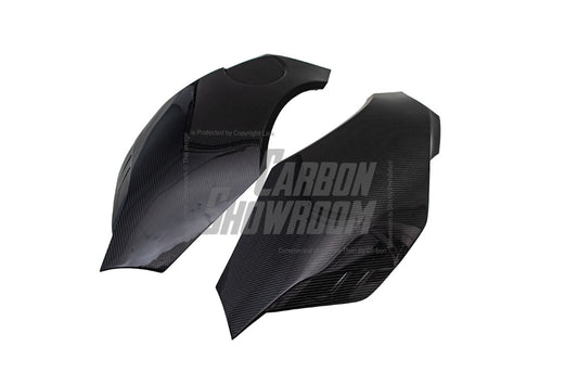 Toyota Supra MK5 A90 A91 3.0 2.0 2020 2021 2022 2023 2024 with Aftermarket Parts - Hyperion Widebody Fender Flares Wheel Arches & Side Skirts Package Carbon Fiber / FRP from Robot Craftsman