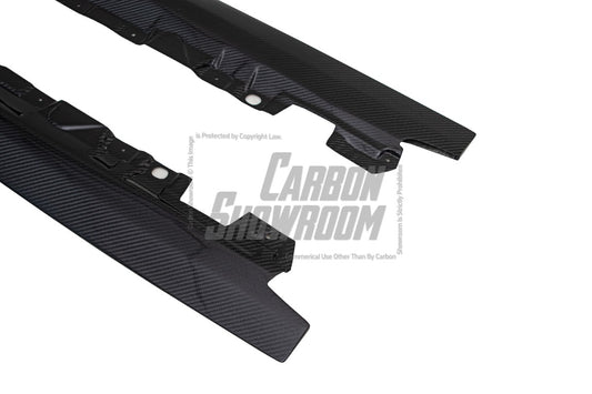 Toyota Supra MK5 A90 A91 3.0 2.0 2020 2021 2022 2023 2024 with Aftermarket Parts - Hyperion Widebody Fender Flares Wheel Arches & Side Skirts Package Carbon Fiber / FRP from Robot Craftsman