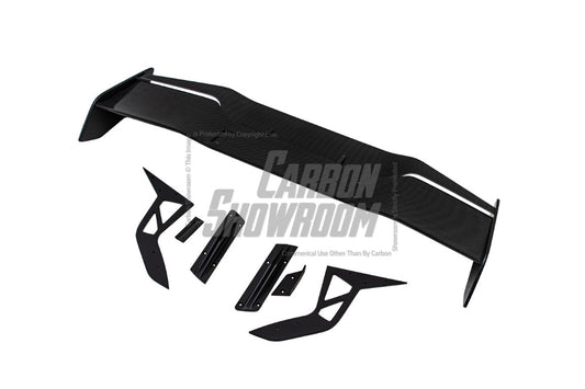Toyota Supra MK5 A90 A91 3.0 2.0 2020 2021 2022 2023 2024 with Aftermarket Parts - Hyperion Rear Louvers & GT Wing Carbon Fiber / FRP from Robot Craftsman