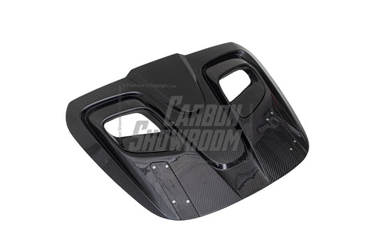 Toyota Supra MK5 A90 A91 3.0 2.0 2020 2021 2022 2023 2024 with Aftermarket Parts - Hyperion Rear Louvers & GT Wing Carbon Fiber / FRP from Robot Craftsman