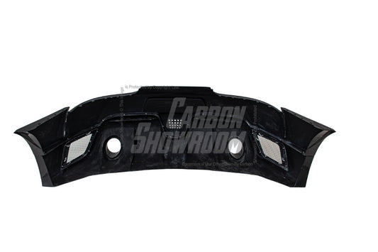 Toyota Supra MK5 A90 A91 3.0 2.0 2020 2021 2022 2023 2024 with Aftermarket Parts - Hyperion Widebody Rear Bumper & Diffuser Carbon Fiber / FRP from Robot Craftsman