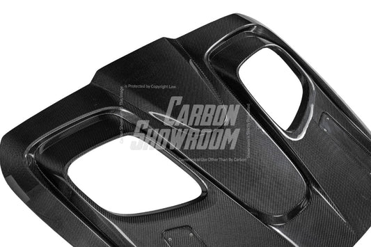 Toyota Supra MK5 A90 A91 3.0 2.0 2020 2021 2022 2023 2024 with Aftermarket Parts - Hyperion Rear Louvers & GT Wing Carbon Fiber / FRP from Robot Craftsman