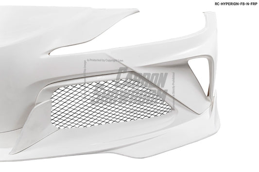 Toyota Supra MK5 A90 A91 3.0 2.0 2020-ON with Aftermarket Parts - "Hyperion" Narrow Body Front Bumper & Lip Carbon Fiber / FRP from Robot Craftsman