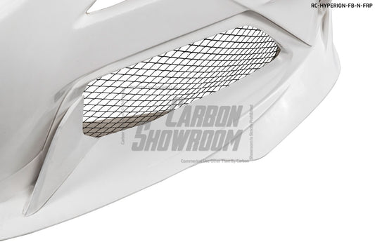 Toyota Supra MK5 A90 A91 3.0 2.0 2020-ON with Aftermarket Parts - "Hyperion" Narrow Body Front Bumper & Lip Carbon Fiber / FRP from Robot Craftsman