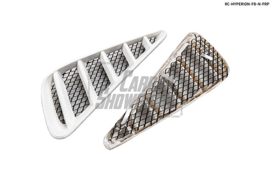 Toyota Supra MK5 A90 A91 3.0 2.0 2020-ON with Aftermarket Parts - "Hyperion" Narrow Body Front Bumper & Lip Carbon Fiber / FRP from Robot Craftsman