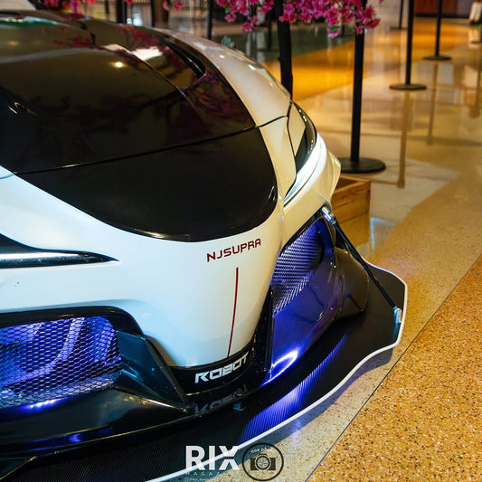 Upgrade Your Toyota Supra MK5 A90 A91 3.0 2.0 2020 2021 2022 2023 2024 with Aftermarket Parts - Hyperion Widebody Hood Bonnet Carbon Fiber / FRP from Robot Craftsman