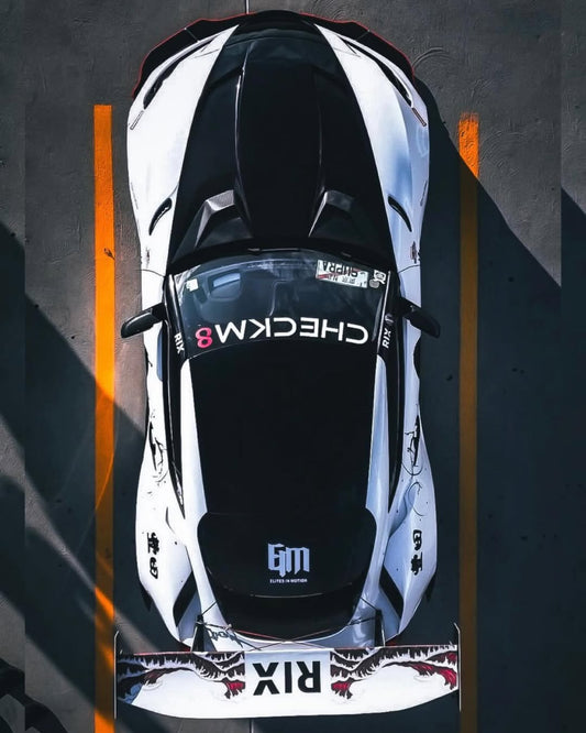 Upgrade Your Toyota Supra MK5 A90 A91 3.0 2.0 2020 2021 2022 2023 2024 with Aftermarket Parts - Hyperion Widebody Hood Bonnet Carbon Fiber / FRP from Robot Craftsman