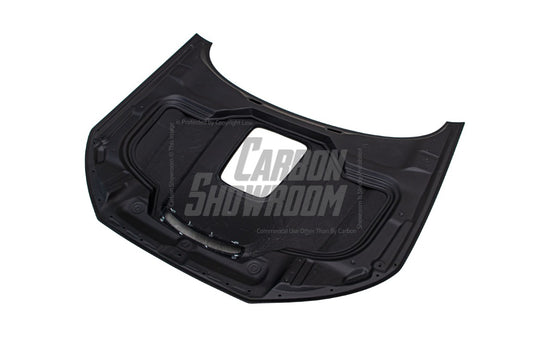SD Carbon Fiber Tempered Glass Hood Bonnet For Audi A4 S4 2017-ON B9 B9.5 - Performance SpeedShop