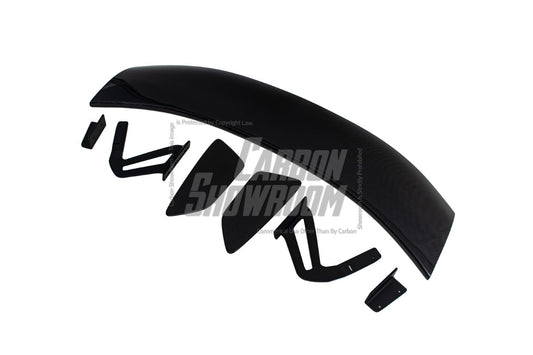 SD Carbon Club Sport Style DRY Carbon Fiber Rear Spoiler Wing For Porsche 718 Cayman Boxster - Performance SpeedShop
