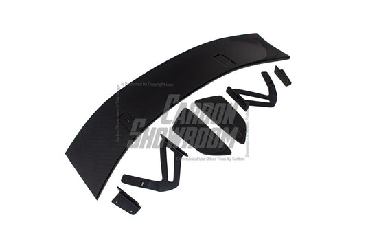 SD Carbon Club Sport Style DRY Carbon Fiber Rear Spoiler Wing For Porsche 718 Cayman Boxster - Performance SpeedShop