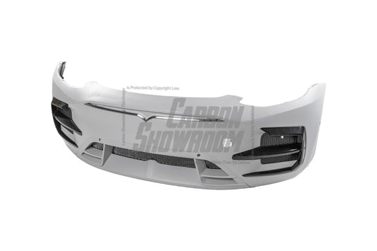 SD Carbon Front Bumper & Lip For Tesla Model Y / Performance - Performance SpeedShop