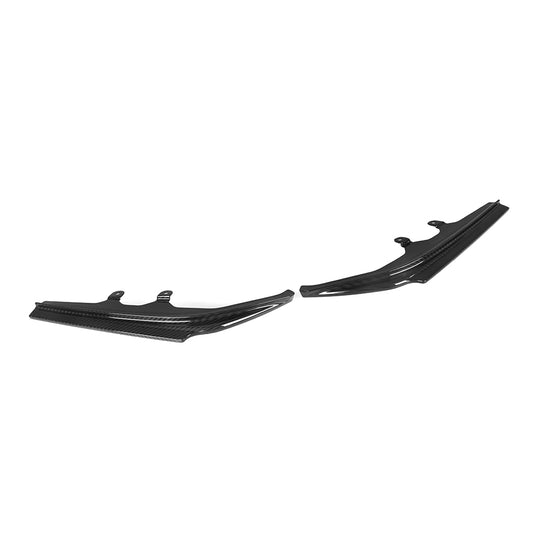 BMW 2 Series M240i G42 2022 2023 2024 with Aftermarket Parts - Rear Bumper Lower Canards Trim?Pre-preg Carbon Fiber from SOOQOO USA