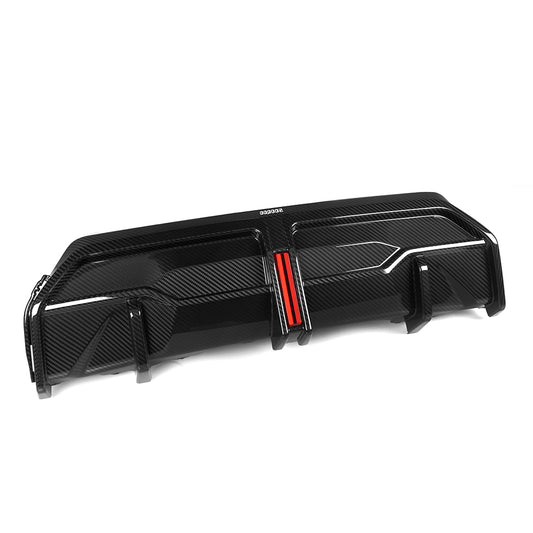 BMW 2 Series M240i 230i G42 2022 2023 2024 with Aftermarket Parts - Without Light Rear Diffuser?Pre-preg Carbon Fiber from SOOQOO USA