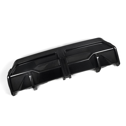 BMW 2 Series M240i 230i G42 2022 2023 2024 with Aftermarket Parts - Without Light Rear Diffuser?Pre-preg Carbon Fiber from SOOQOO USA