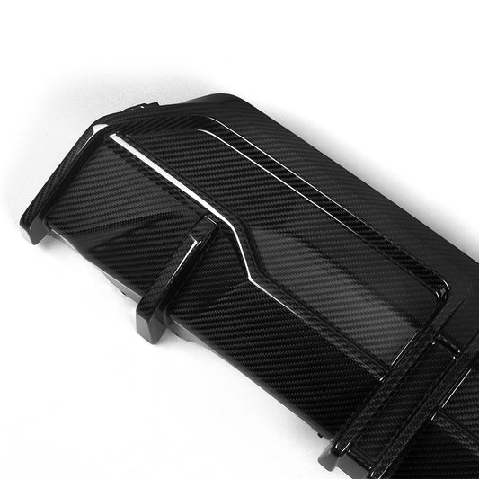 BMW 2 Series M240i 230i G42 2022 2023 2024 with Aftermarket Parts - Without Light Rear Diffuser?Pre-preg Carbon Fiber from SOOQOO USA