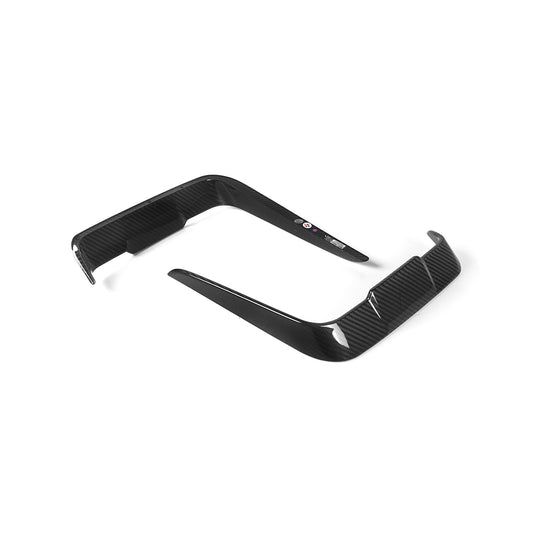 BMW 4 Series M440i 430i G22 G23 2020 2021 2022 2023 2024 with Aftermarket Parts - Front Canards?Pre-preg Carbon Fiber from SOOQOO USA