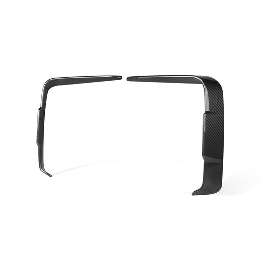BMW 4 Series M440i 430i G22 G23 2020 2021 2022 2023 2024 with Aftermarket Parts - Front Canards?Pre-preg Carbon Fiber from SOOQOO USA