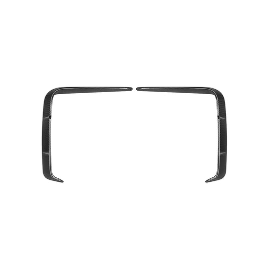BMW 4 Series M440i 430i G22 G23 2020 2021 2022 2023 2024 with Aftermarket Parts - Front Canards?Pre-preg Carbon Fiber from SOOQOO USA