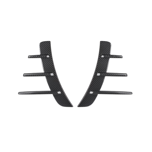 BMW 4 Series M440i 430i G22 G23 2020 2021 2022 2023 2024 with Aftermarket Parts - Front Fenders Trim?Pre-preg Carbon Fiber from SOOQOO USA