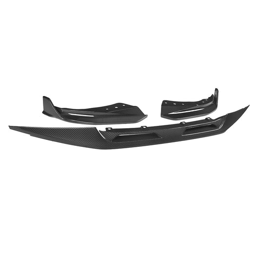 BMW 4 Series M440i 430i G22 G23 2020 2021 2022 2023 2024 with Aftermarket Parts - Front Lip?Pre-preg Carbon Fiber from SOOQOO USA