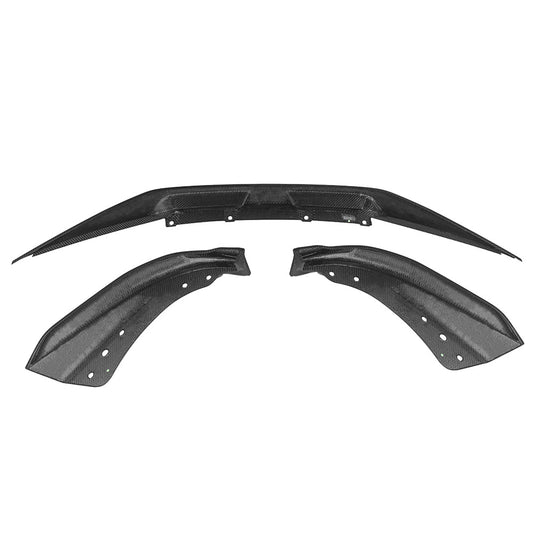 BMW 4 Series M440i 430i G22 G23 2020 2021 2022 2023 2024 with Aftermarket Parts - Front Lip?Pre-preg Carbon Fiber from SOOQOO USA