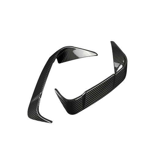 BMW 4 Series M440i 430i G22 G23 2020 2021 2022 2023 2024 with Aftermarket Parts - Rear Canards?Pre-preg Carbon Fiber from SOOQOO USA