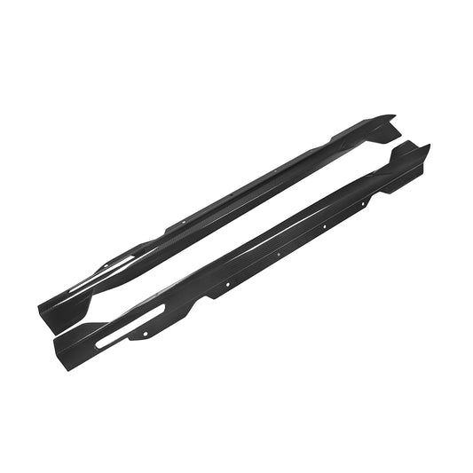 BMW 4 Series M440i 430i G22 G23 2020 2021 2022 2023 2024 with Aftermarket Parts - Side Skirts?Pre-preg Carbon Fiber from SOOQOO USA