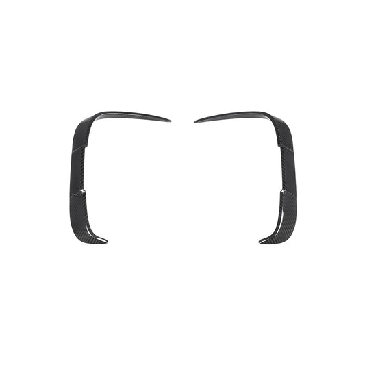BMW M2C F87 2019 2020 2021 with Aftermarket Parts - Rear Bumper Valences?Pre-preg Carbon Fiber from SOOQOO USA