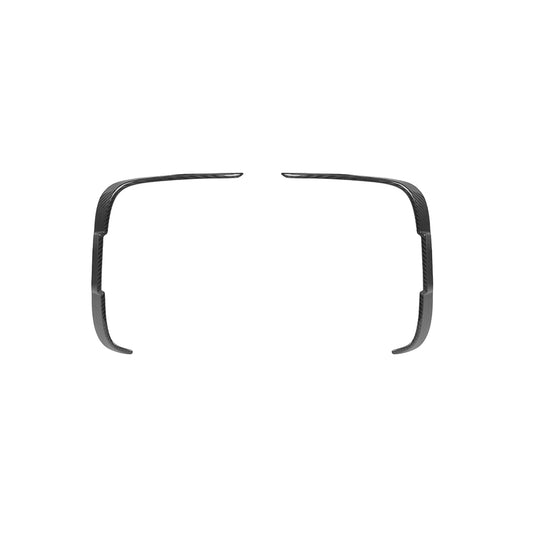 BMW M2C F87 2019 2020 2021 with Aftermarket Parts - Rear Bumper Valences?Pre-preg Carbon Fiber from SOOQOO USA