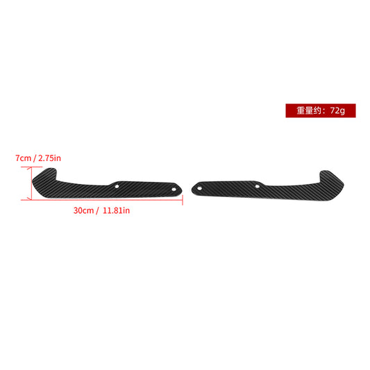 BMW M3 G80 G81 2021 2022 2023 2024 with Aftermarket Parts - Wheel Arch Guards Mud Flaps Trim?Pre-preg Carbon Fiber from SOOQOO USA