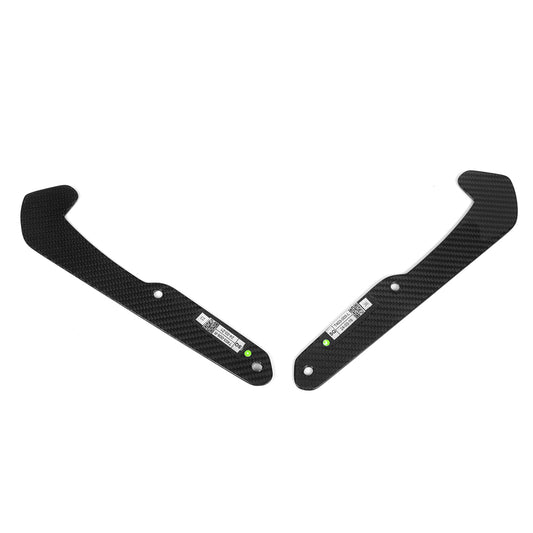 BMW M3 G80 G81 2021 2022 2023 2024 with Aftermarket Parts - Wheel Arch Guards Mud Flaps Trim?Pre-preg Carbon Fiber from SOOQOO USA