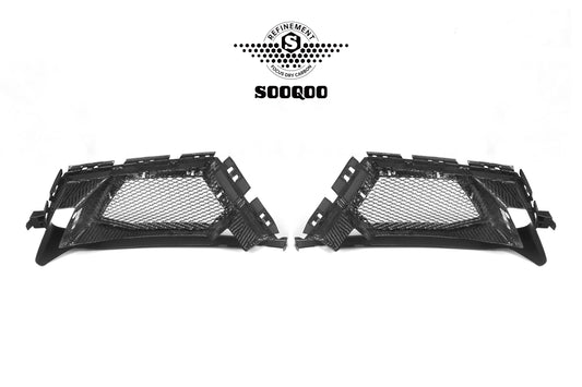 BMW M3 G80 G81 2021 2022 2023 2024 & M4 G82 G83 2021 2022 2023 2024 with Aftermarket Parts - Air Duct Replacement?Pre-preg Carbon Fiber from SOOQOO USA
