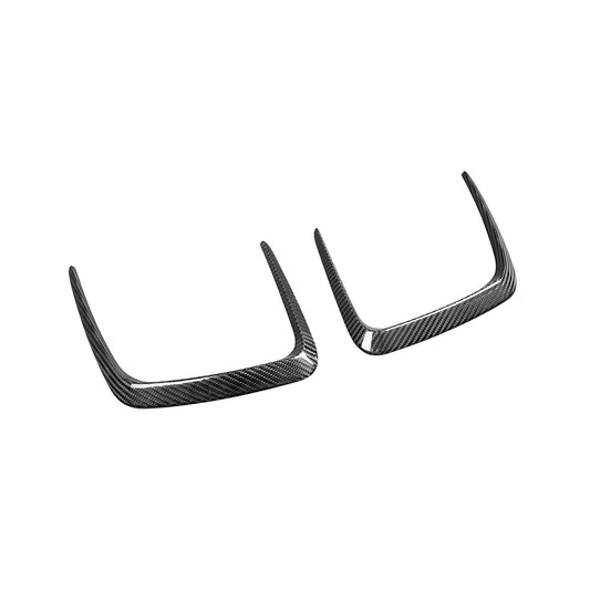 BMW M3 G80 G81 2021 2022 2023 2024 & M4 G82 G83 2021 2022 2023 2024 with Aftermarket Parts - Hood Vent X Style Trim?Pre-preg Carbon Fiber from SOOQOO USA