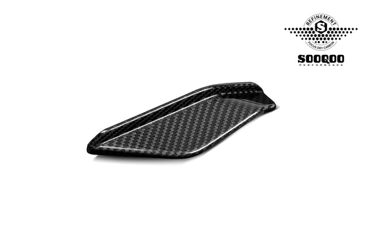 Audi RS3 8Y.5 Facelift 2025-ON with Aftermarket Parts - Front Canards Dry Pre-preg Carbon Fiber from SOOQOO USA