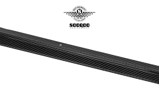 Audi RS3 8Y.5 Facelift 2025-ON with Aftermarket Parts - Side Skirts Dry Pre-preg Carbon Fiber from SOOQOO USA