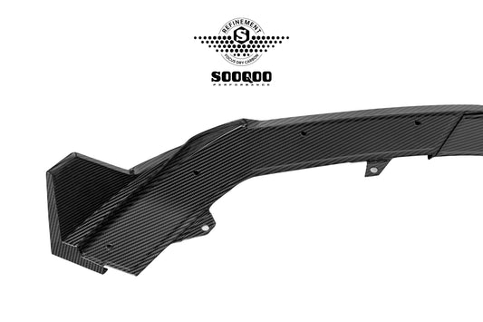 Audi RS3 8Y.5 Facelift 2025-ON with Aftermarket Parts - V1 Style Front Lip Dry Pre-preg Carbon Fiber from SOOQOO USA