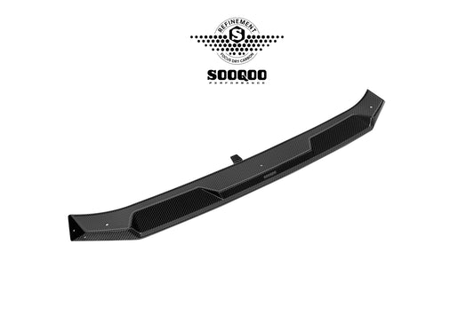 Audi RS3 8Y.5 Facelift 2025-ON with Aftermarket Parts - V1 Style Front Lip Dry Pre-preg Carbon Fiber from SOOQOO USA