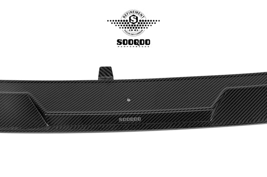 Audi RS3 8Y.5 Facelift 2025-ON with Aftermarket Parts - V1 Style Front Lip Dry Pre-preg Carbon Fiber from SOOQOO USA
