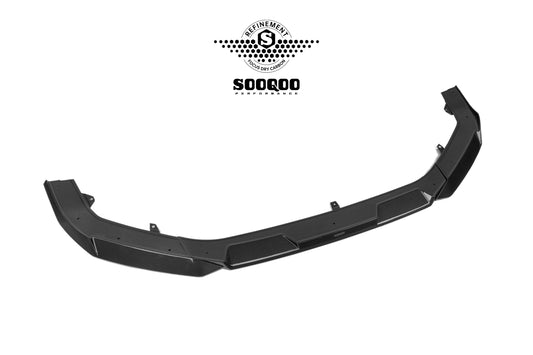 Audi RS3 8Y.5 Facelift 2025-ON with Aftermarket Parts - V2 Style Front Lip Dry Pre-preg Carbon Fiber from SOOQOO USA